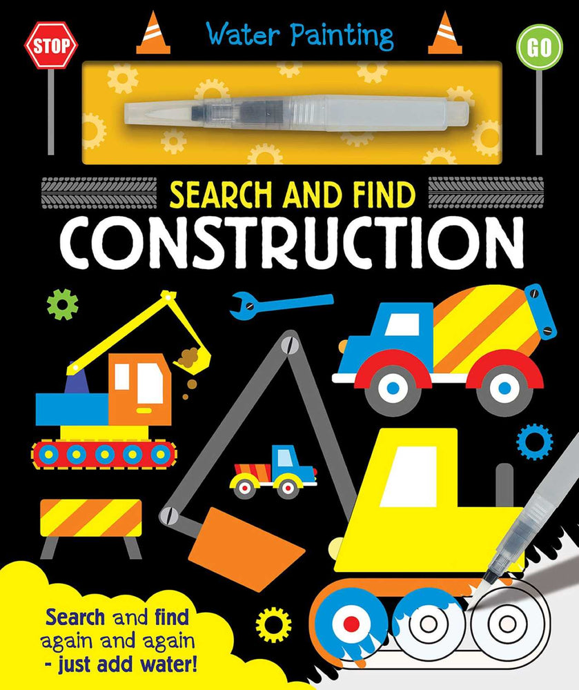 Water Painting Search & Find Construction - Books - Image - Pop Weasel
