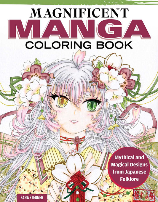 Magnificent Manga Coloring Book: Mythical and Magical Designs from Japanese Folklore