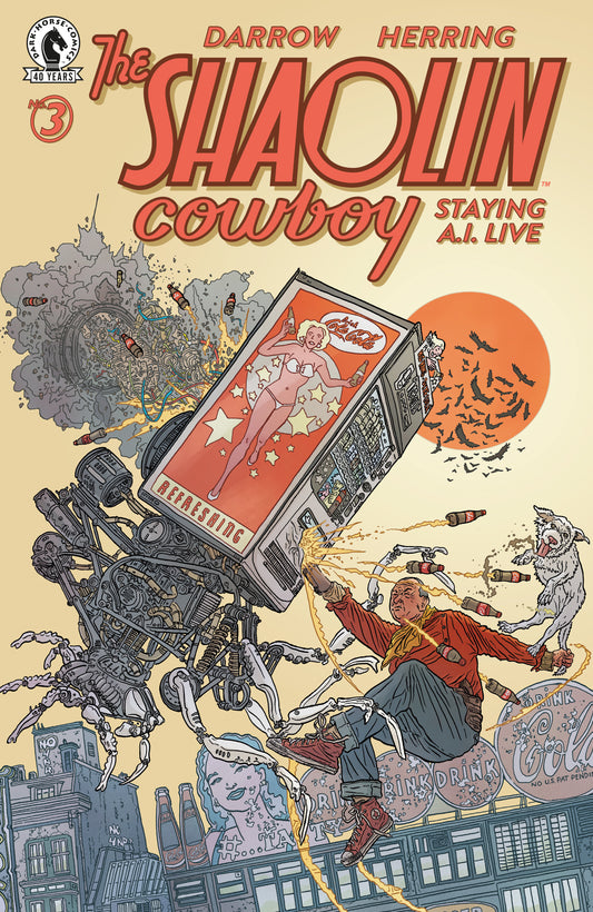 Shaolin Cowboy: Staying A.I.Live #3 (CVR A) (Geof Darrow)