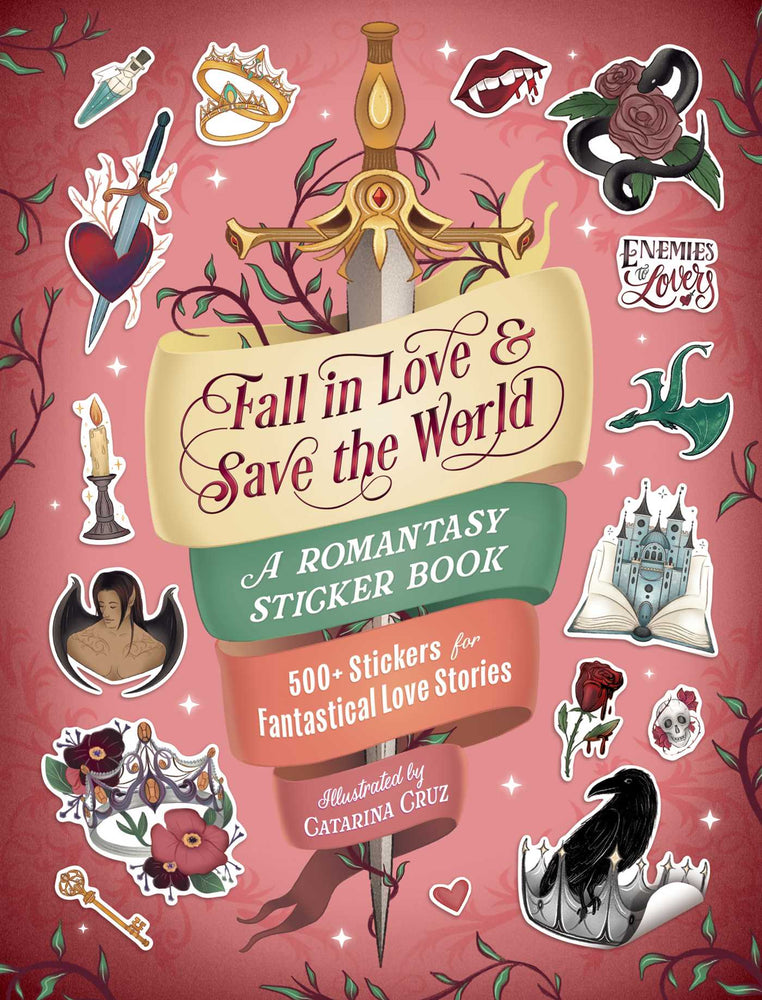 Fall In Love & Save The World: A Romantasy Sticker Book | TPB - Books - Image - Pop Weasel