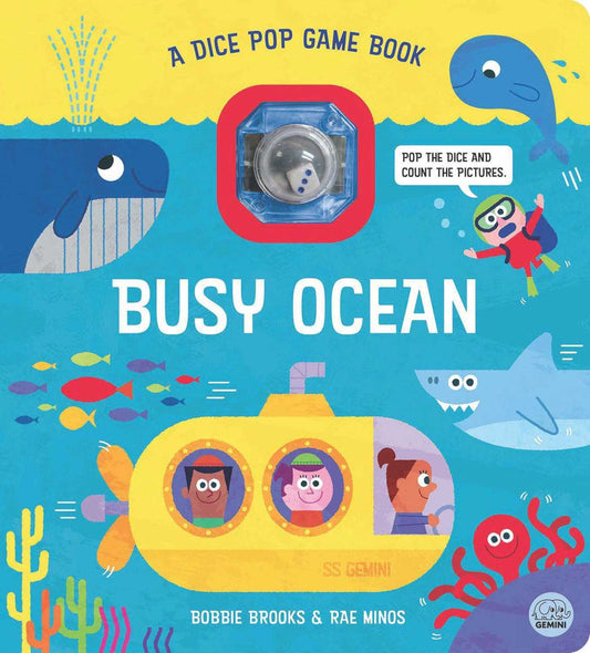 Pop and Find: Busy Ocean A Dice Pop Game Book image