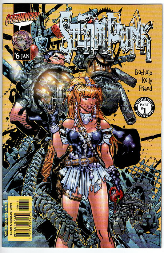 Pre-Owned - Steampunk #6  (January 2001) Scanned Image Pop Weasel Pre-Owned Comics