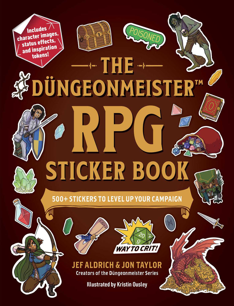 The Dungeonmeister Rpg Sticker Book: 500+ Stickers To Level Up Your Campaign - Books - Image - Pop Weasel