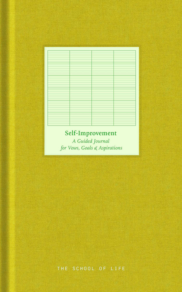Self-Improvement Journal: A guided journal for vows, goals and aspirations - Books - Image - Pop Weasel