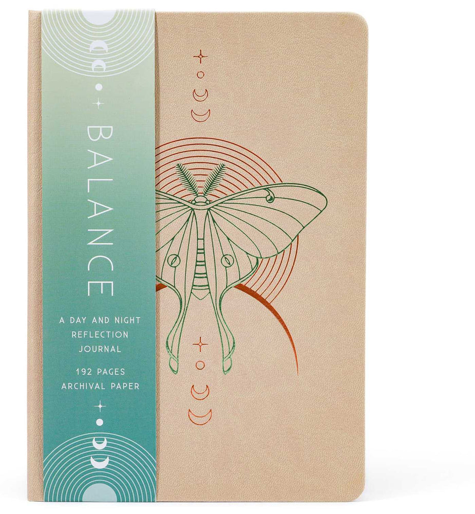 Balance: A Day and Night Reflection Journal (90 Days) - Stationery - Image - Pop Weasel