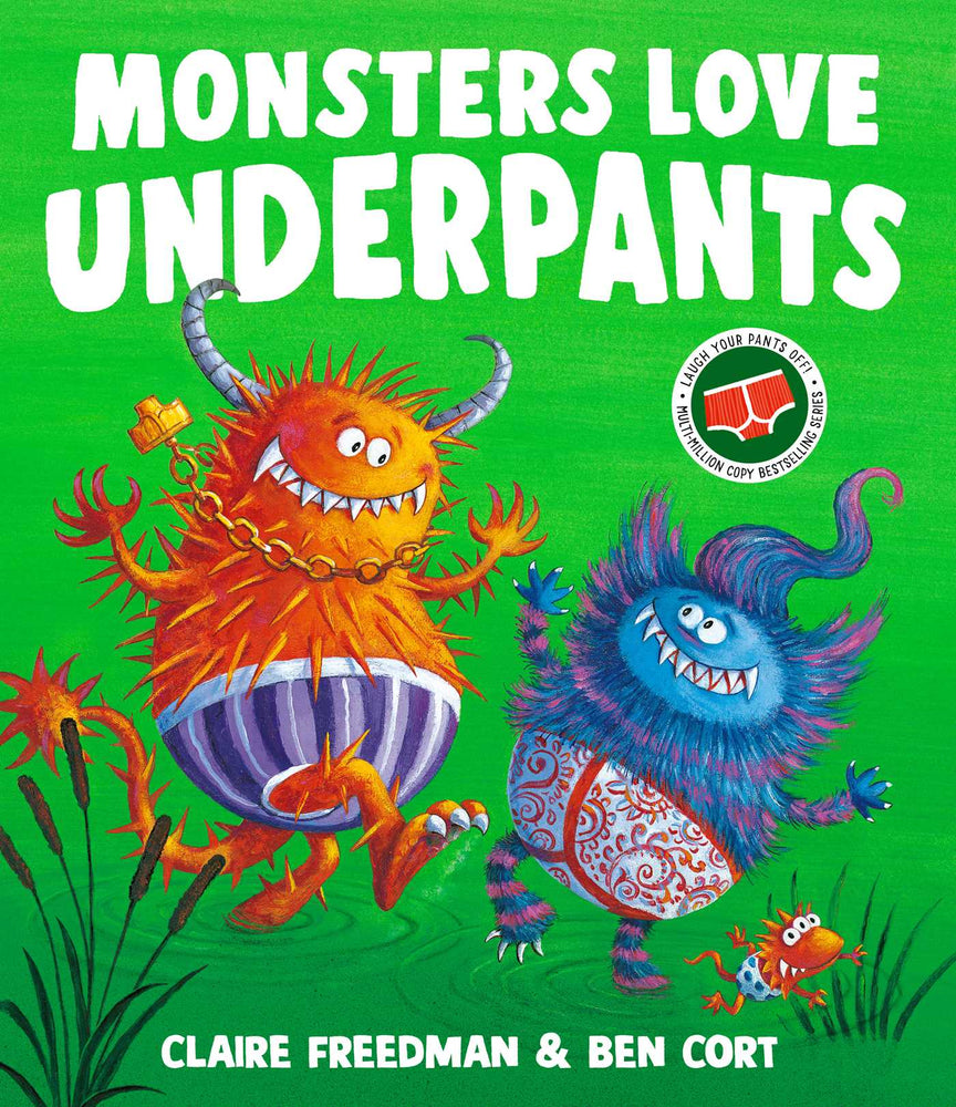 Monsters Love Underpants: A Laugh-Out-Loud Monster Picture Book, Perfect For Halloween - Childrens Books - Image - Pop Weasel