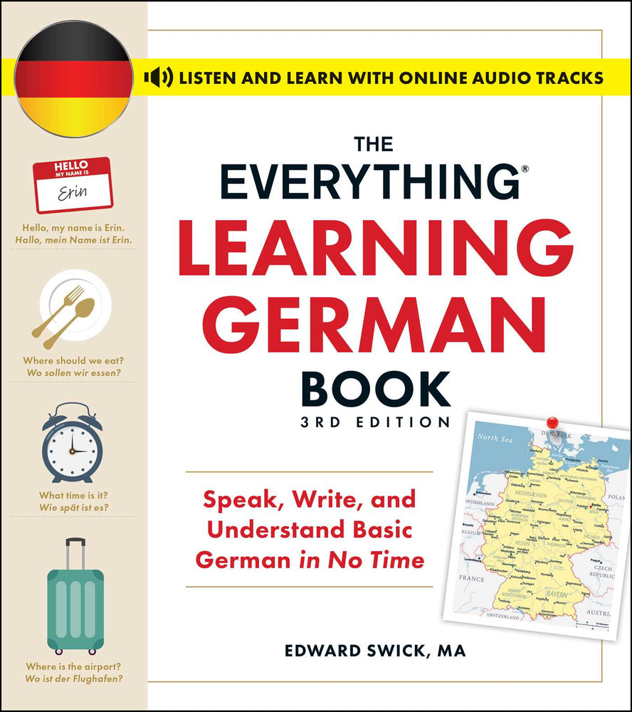 The Everything Learning German Book, 3Rd Edition: Speak, Write, And Understand Basic German In No Time - Books - Image - Pop Weasel