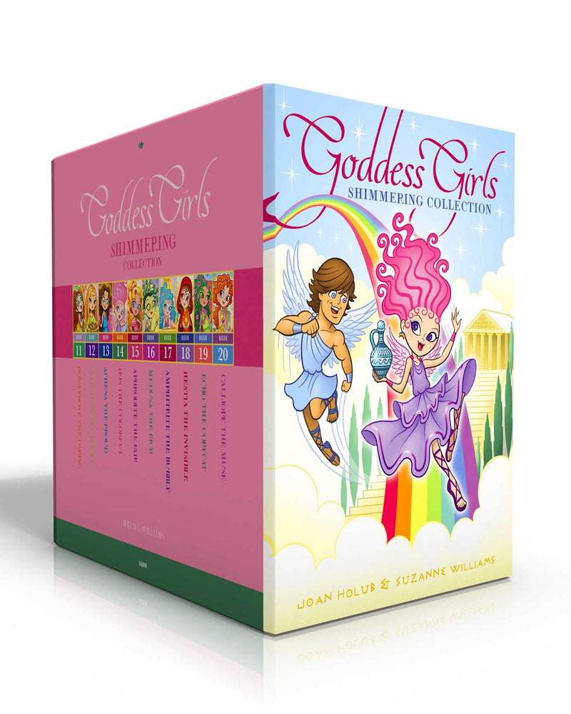 Goddess Girls Shimmering Collection (Boxed Set): Persephone The Daring; Cassandra The Lucky; Athena The Proud; Iris The Colorful; Aphrodite The | TPB - Childrens Books - Image - Pop Weasel