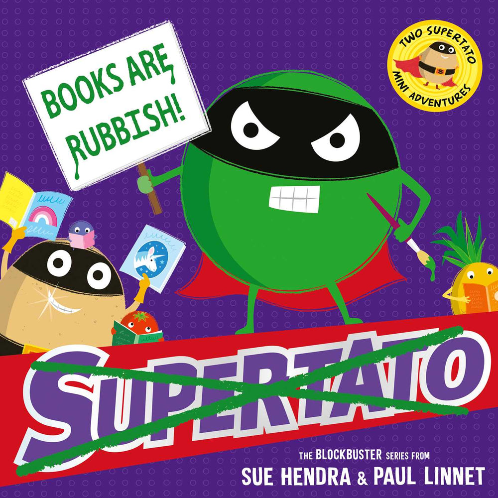 Books Are Rubbish: Two Supertato Mini Adventures - Childrens Books - Image - Pop Weasel