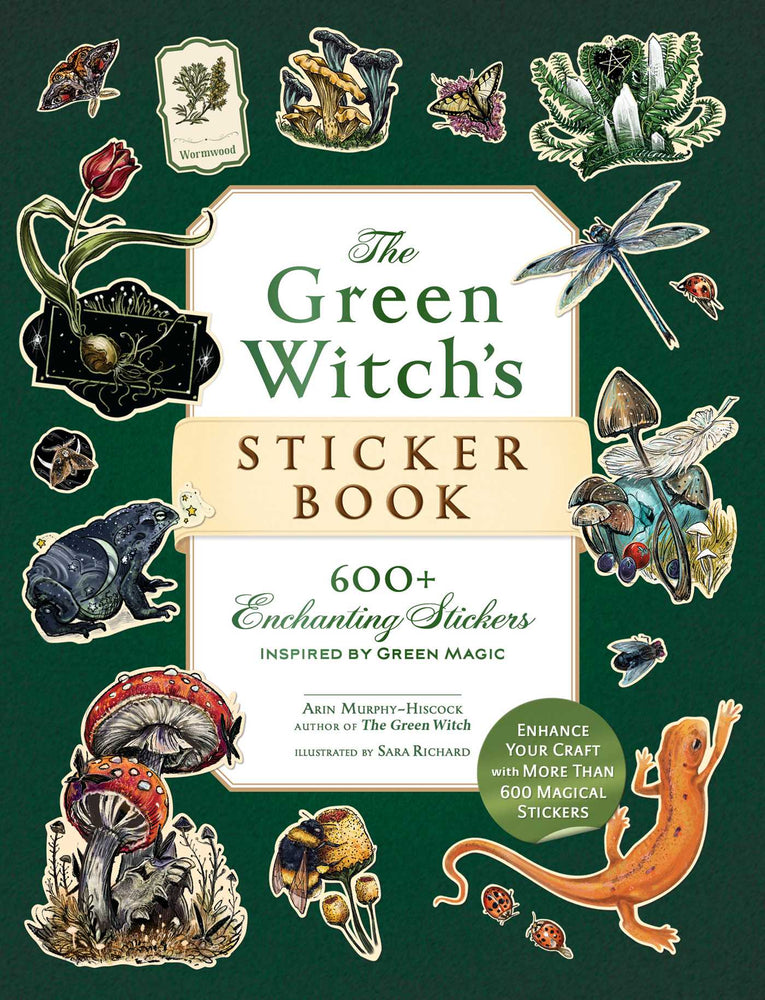 The Green Witch's Sticker Book: 600+ Enchanting Stickers Inspired By Green Magic | TPB - Books - Image - Pop Weasel