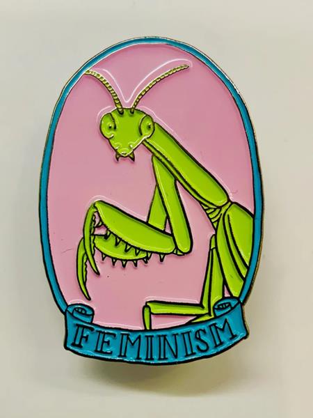 Feminism Enamel Pin - Image - Badges & Pins - Image - Pop Weasel