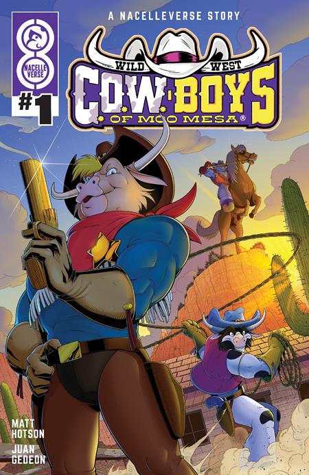 Wild West Cow-boys Of Moo Mesa #1 (of 4)  H Inc 1:20 Patrick Spaziante Var - Image