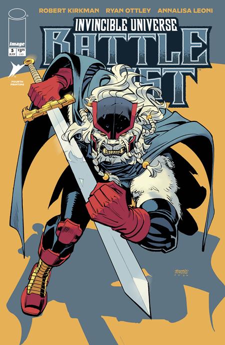 Invincible Universe Battle Beast #5 4th Ptg - Image