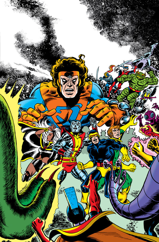 Cosmic X-Men Omnibus Dave Cockrum Cover [DM Only] | Hardcover - Image