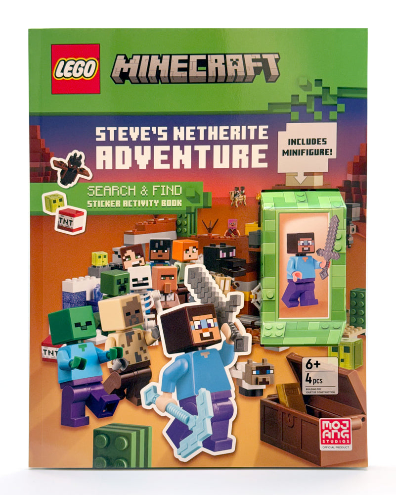 Steve's Netherite Adventure (LEGO Minecraft) - Image - Graphic Novels - Image - Pop Weasel