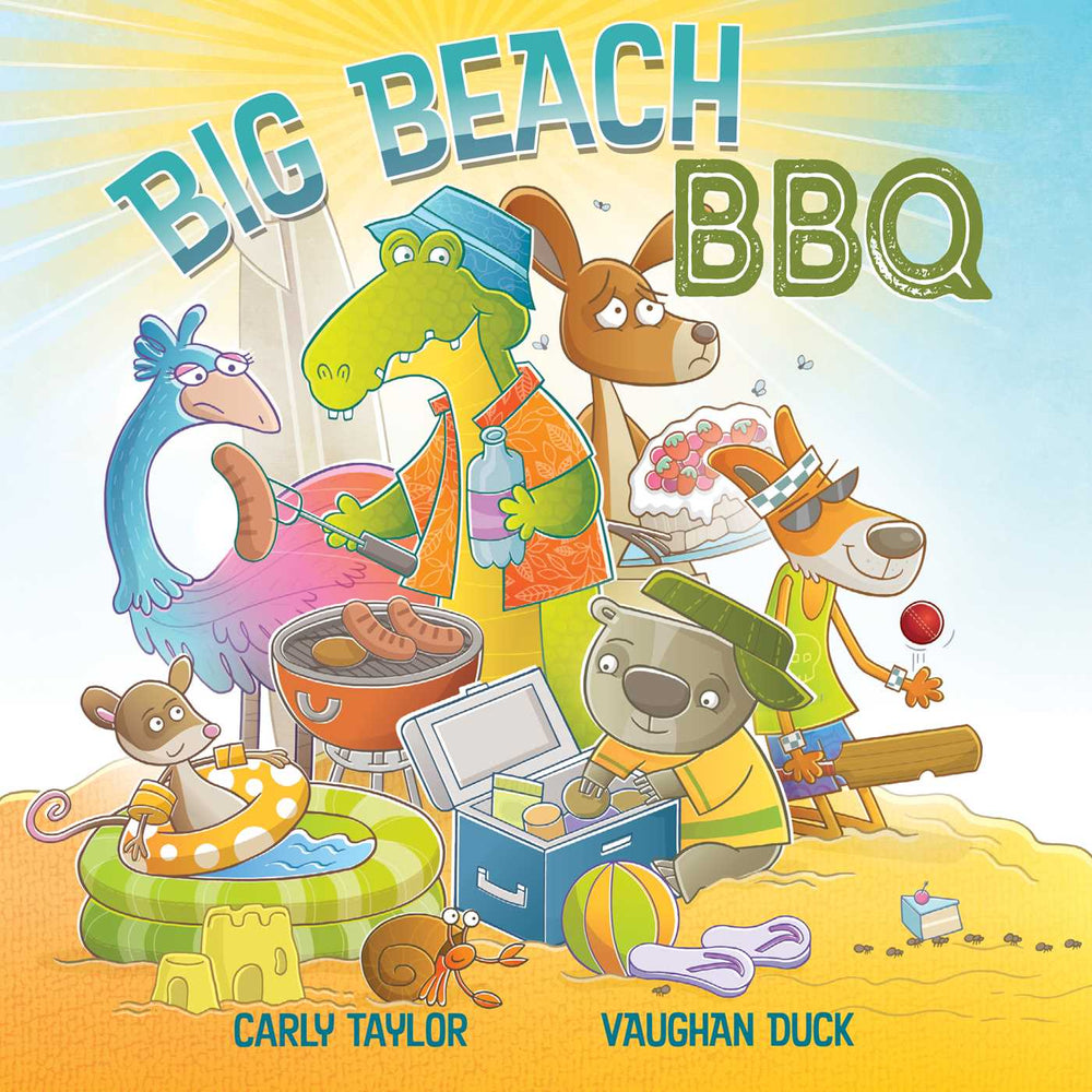 Big Beach Bbq - Childrens Books - Image - Pop Weasel