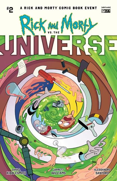 Rick And Morty Vs The Universe #2 (of 4)  A Dave Bardin - Image