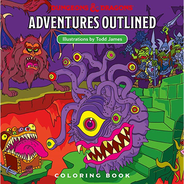 Pop Weasel Image of The Dungeons & Dragons Coloring Book - Graphic Novels - Image - Pop Weasel
