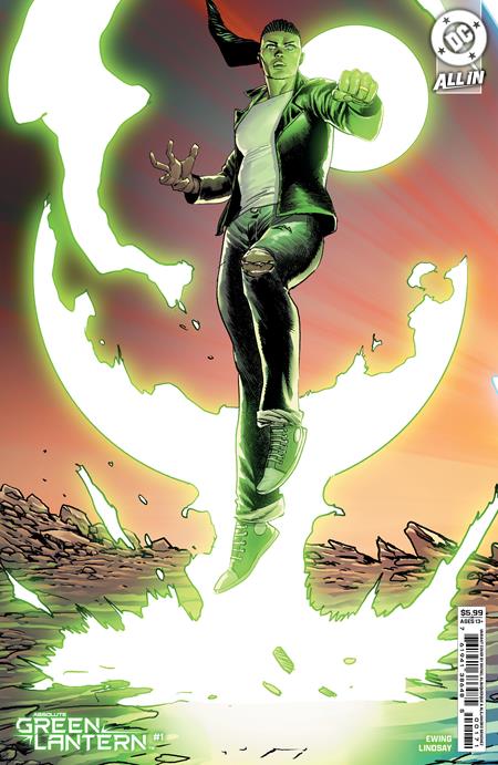 Absolute Green Lantern #1  D Rafael Albuquerque Connecting Card Stock Var - Image