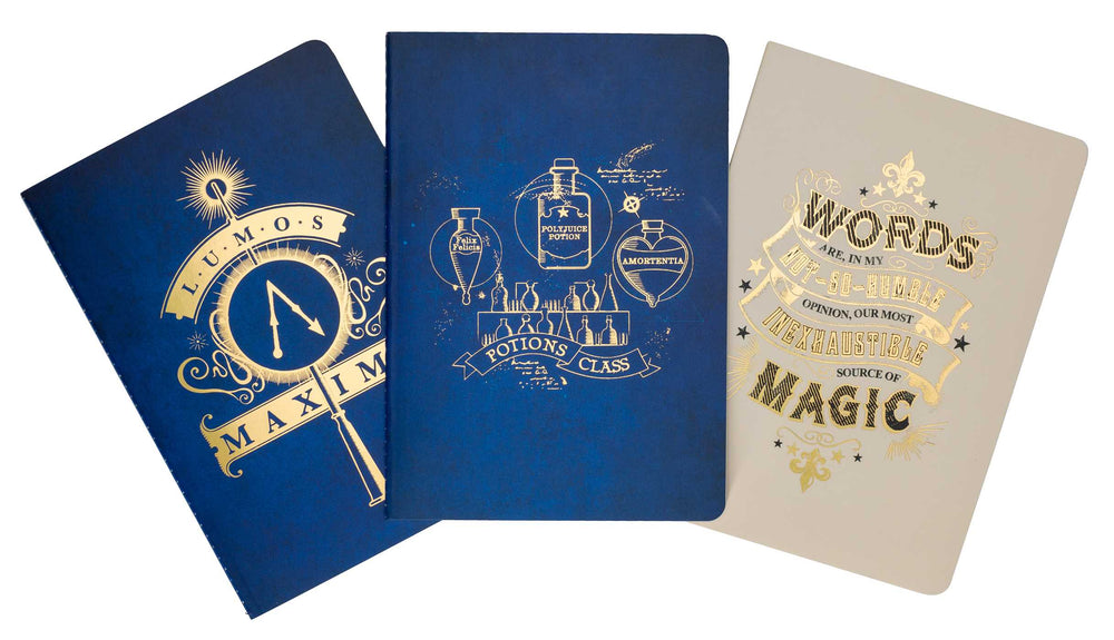 Harry Potter: Spells and Potions Planner Notebook Collection (Set of 3): (Harry Potter School Planner School, Harry Potter Gift, Harry Potter Sta - Stationery - Image - Pop Weasel
