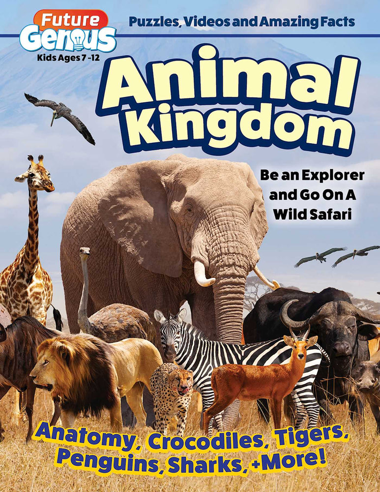 Future Genius: Animal Kingdom: Be an Explorer and Go On A Wild Safari - Childrens Books - Image - Pop Weasel