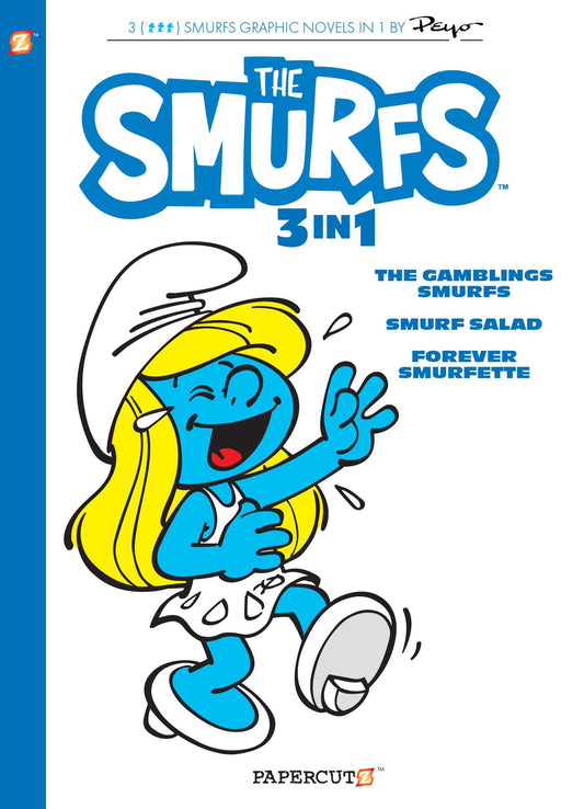 The Smurfs 3-in-1 Vol. 9: Collecting "The Gambling Smurfs," "Smurf Salad" and "Forever Smurfette"