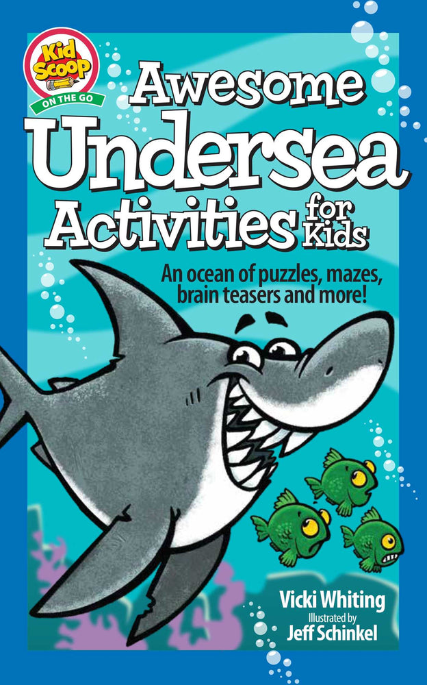 Awesome Undersea Activities for Kids: An ocean of puzzles, mazes, brain teasers, and more! - Childrens Books - Image - Pop Weasel