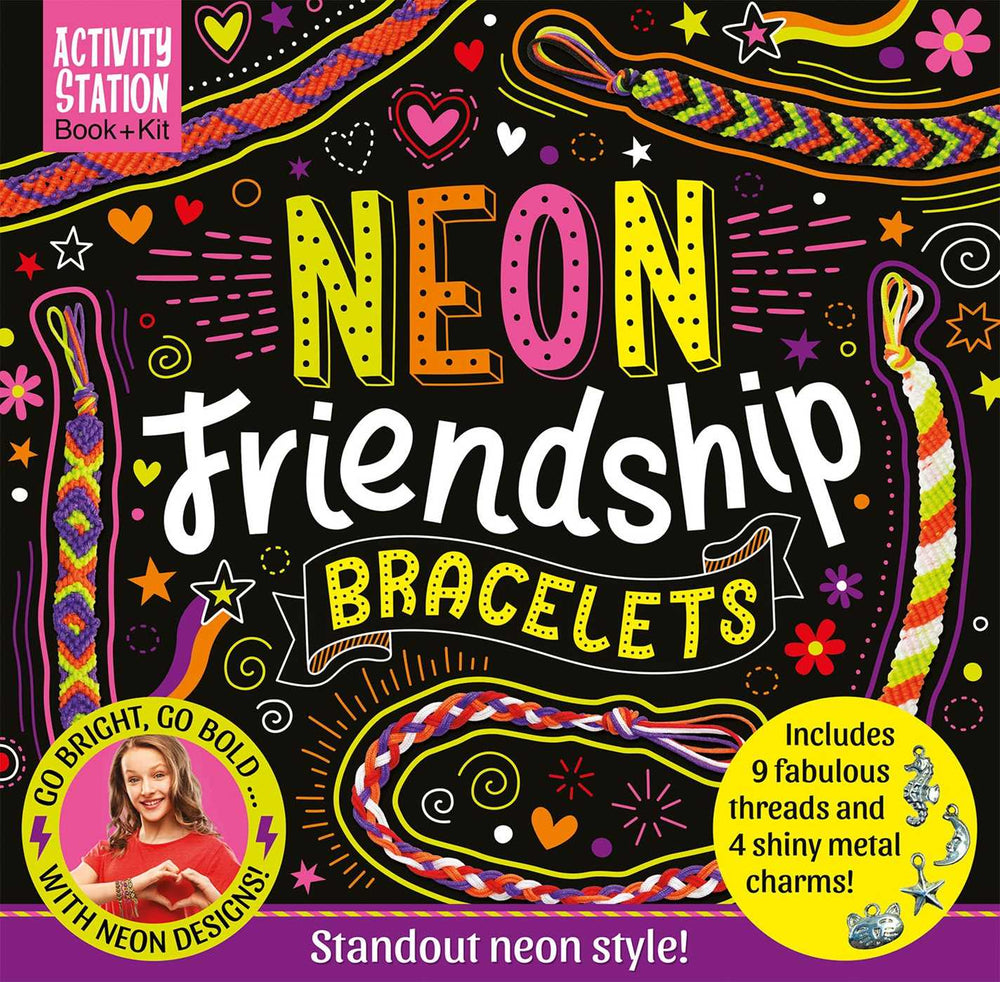 Neon Friendship Bracelets - Novelty - Image - Pop Weasel