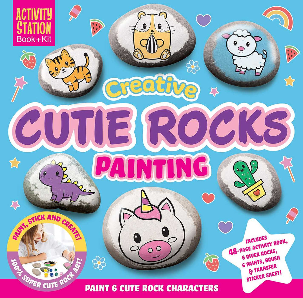 Creative Cutie Rock Painting Fun - Childrens Books - Image - Pop Weasel