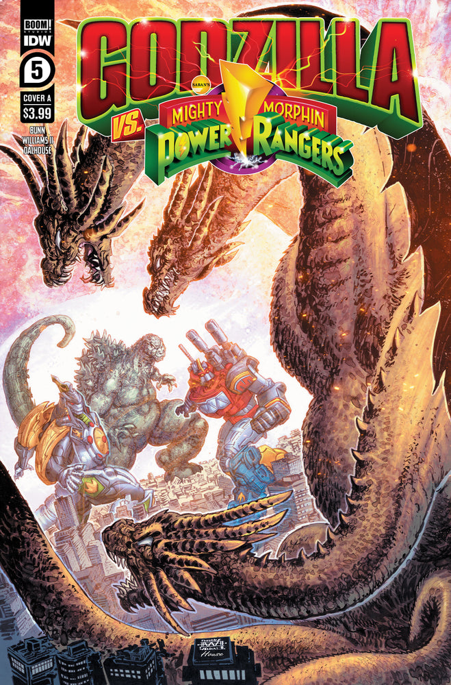 Godzilla Vs. The Mighty Morphin Power Rangers - Comics - Image - Pop Weasel