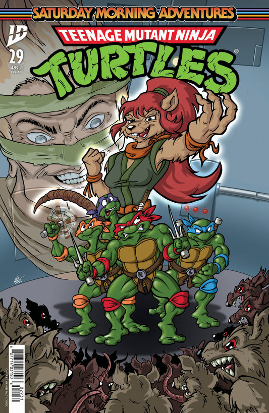 Teenage Mutant Ninja Turtles: Saturday Morning Adventures #29 Variant C (Conde) - Image