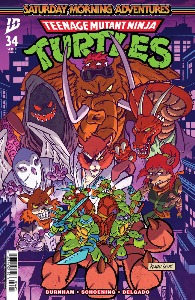 Teenage Mutant Ninja Turtles: Saturday Morning Adventures - Comics - Image - Pop Weasel