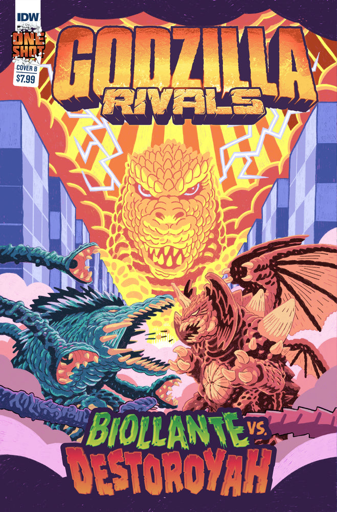 Godzilla Rivals: Biollante Vs. Destoroyah Variant B (MacLean) - Comics - Image - Pop Weasel
