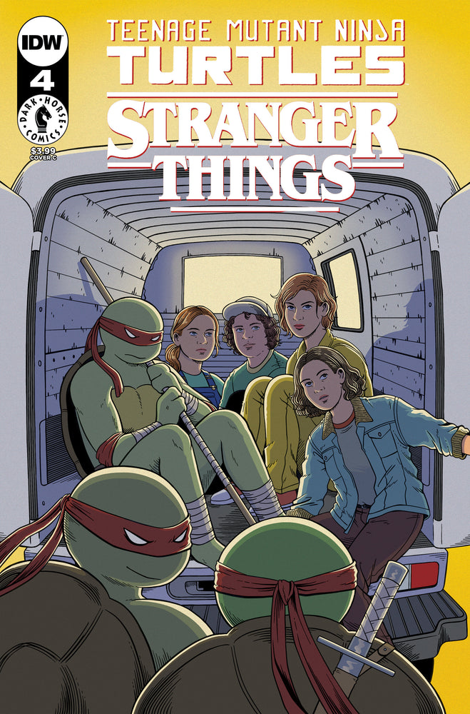 Teenage Mutant Ninja Turtles X Stranger Things - Comics - Image - Pop Weasel