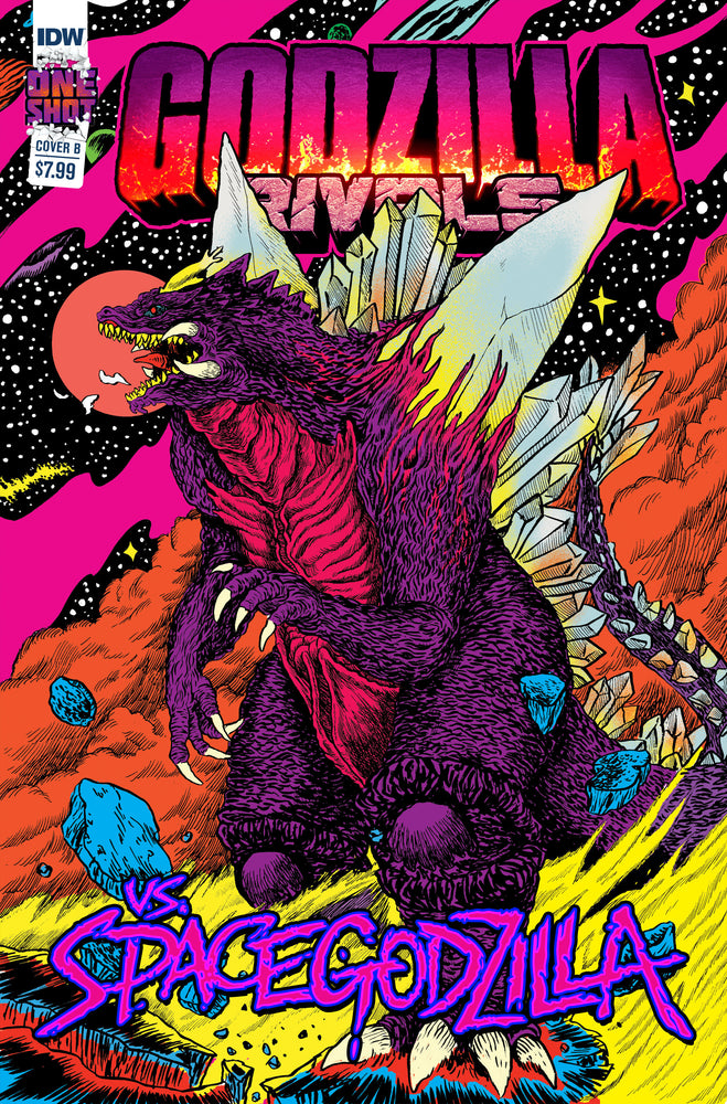 Godzilla Rivals: Vs. SpaceGodzilla Variant B (Ziritt) - Comics - Image - Pop Weasel