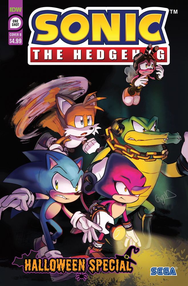 Sonic The Hedgehog: Halloween Special Variant B (Dutreix) - Comics - Image - Pop Weasel