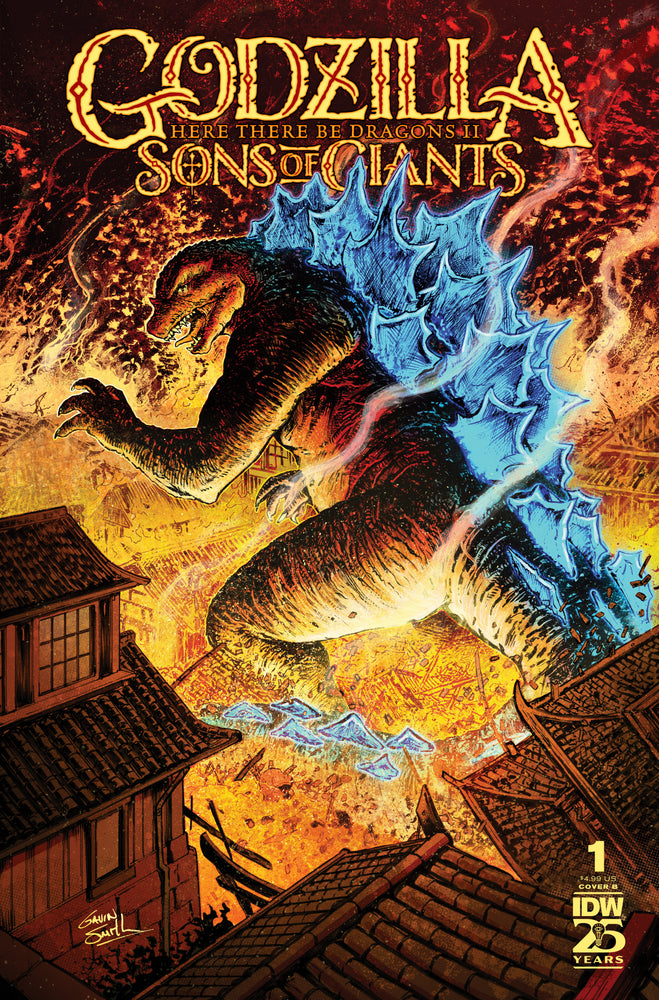 Godzilla: Here There Be Dragons II--Sons Of Giants - Comics - Image - Pop Weasel