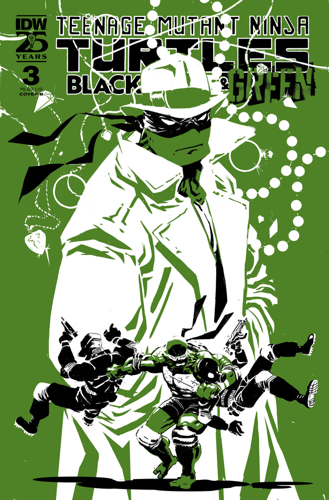Teenage Mutant Ninja Turtles: Black, White, And Green - Comics - Image - Pop Weasel
