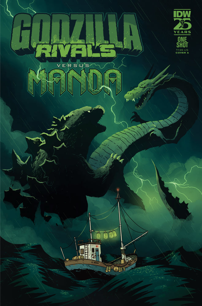 Godzilla Rivals: Vs. Manda Cover A (Lawrence) - Comics - Image - Pop Weasel