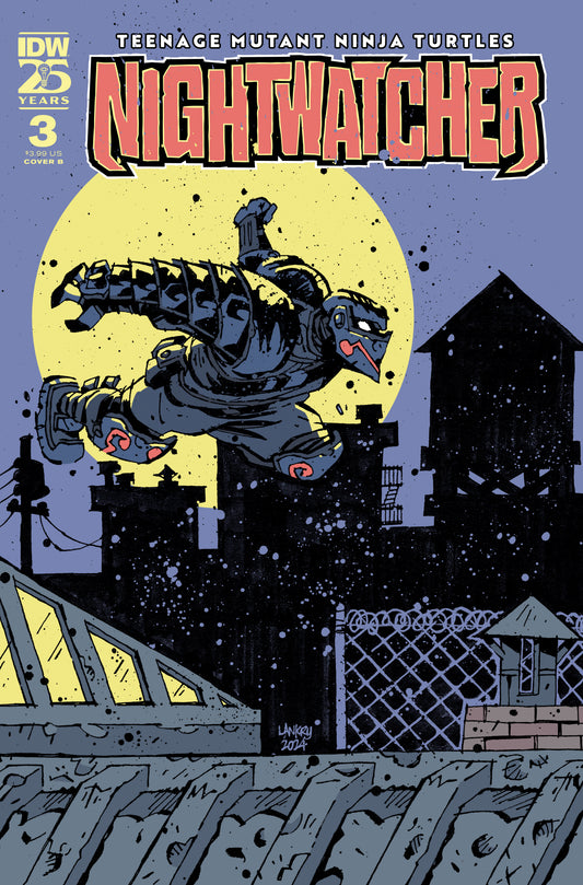 Teenage Mutant Ninja Turtles: Nightwatcher #3 Variant B (Lankry) image