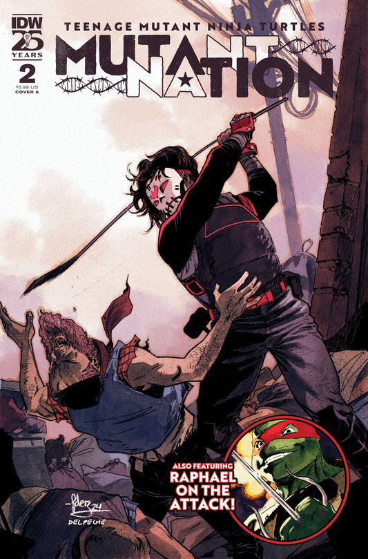 Teenage Mutant Ninja Turtles: Mutant Nation #2 Cover A (Fernandez) image