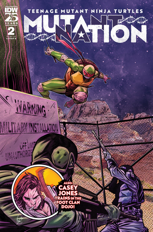 Teenage Mutant Ninja Turtles: Mutant Nation #2 Variant B (Federici) image
