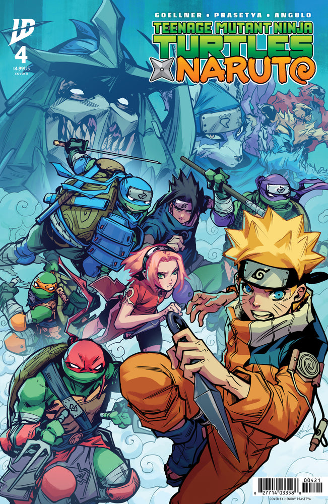 Teenage Mutant Ninja Turtles X Naruto - Comics - Image - Pop Weasel