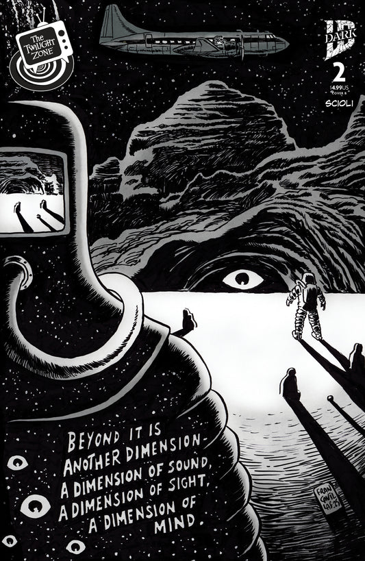 The Twilight Zone #2 Variant B (Francavilla Connecting Cover)