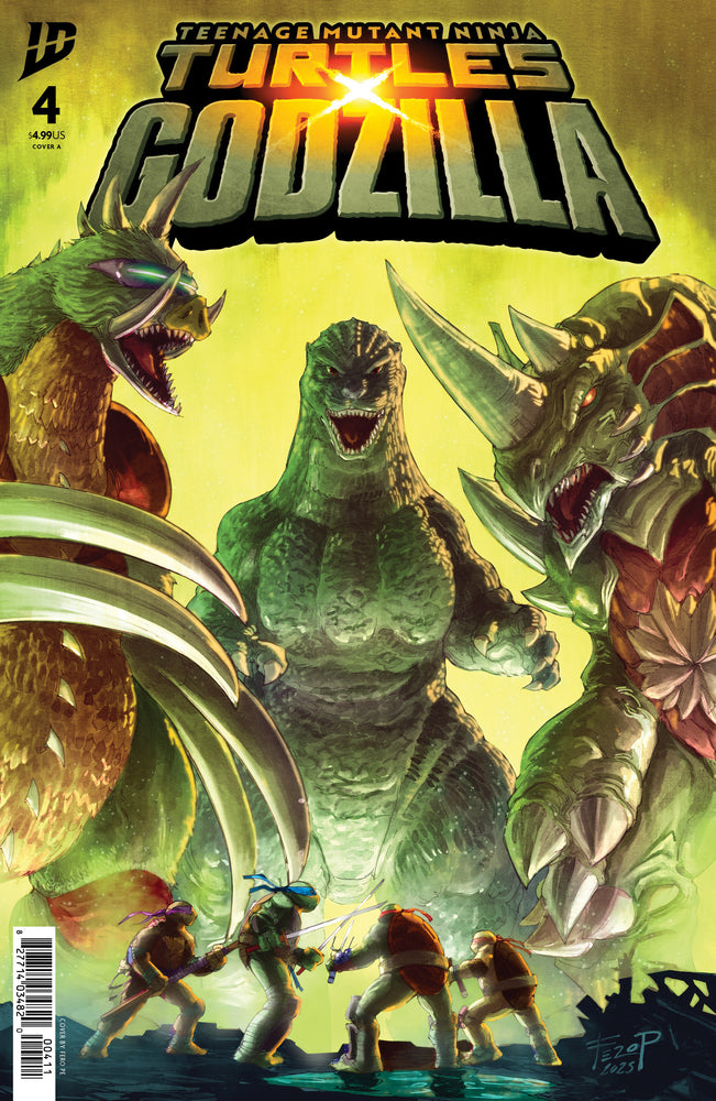 Teenage Mutant Ninja Turtles x Godzilla - Comics - Image - Pop Weasel
