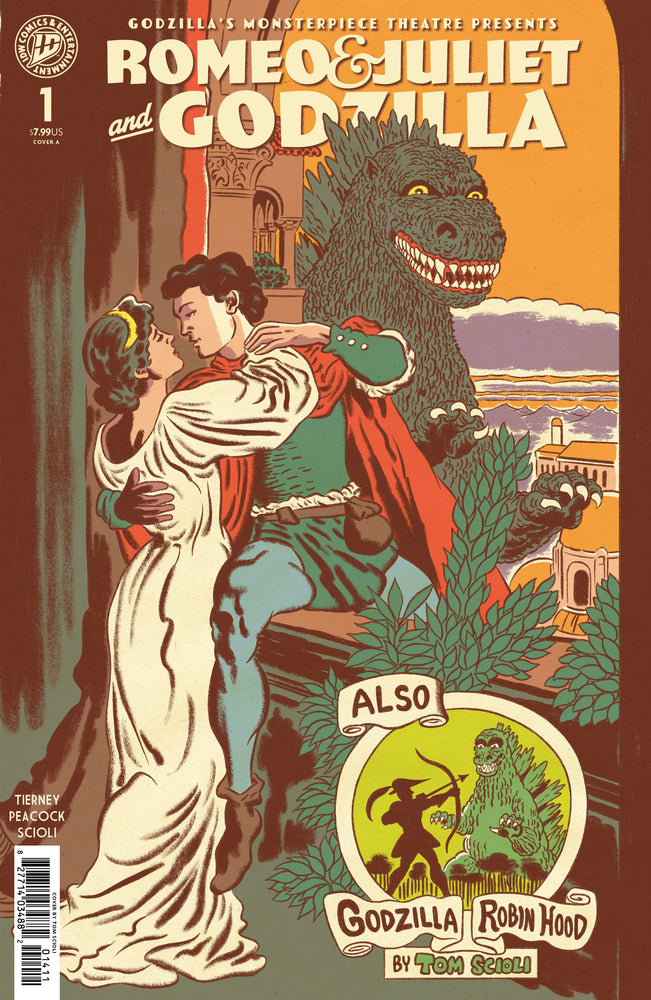 Godzilla’s Monsterpiece Theatre Presents: Romeo & Juliet & Godzilla Cover A (Scioli) - Comics - Image - Pop Weasel