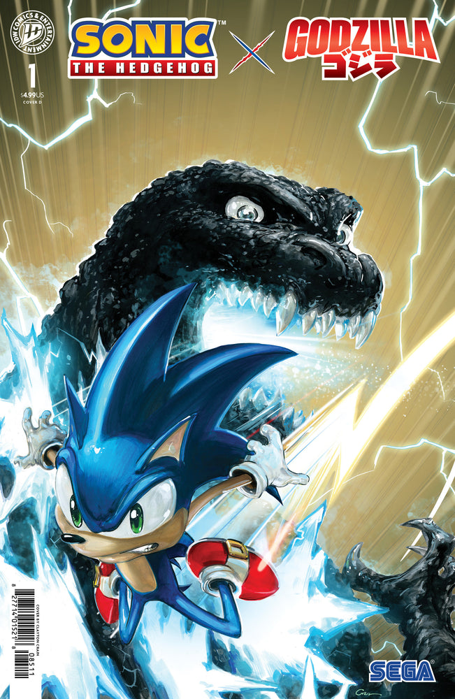 Sonic the Hedgehog x Godzilla - Comics - Image - Pop Weasel