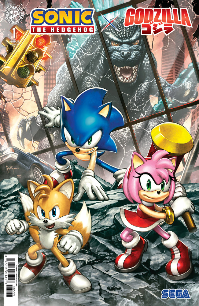 Sonic the Hedgehog x Godzilla - Comics - Image - Pop Weasel
