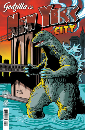 Godzilla Vs. America: New York City Variant B (Haspeil) - Comics - Image - Pop Weasel