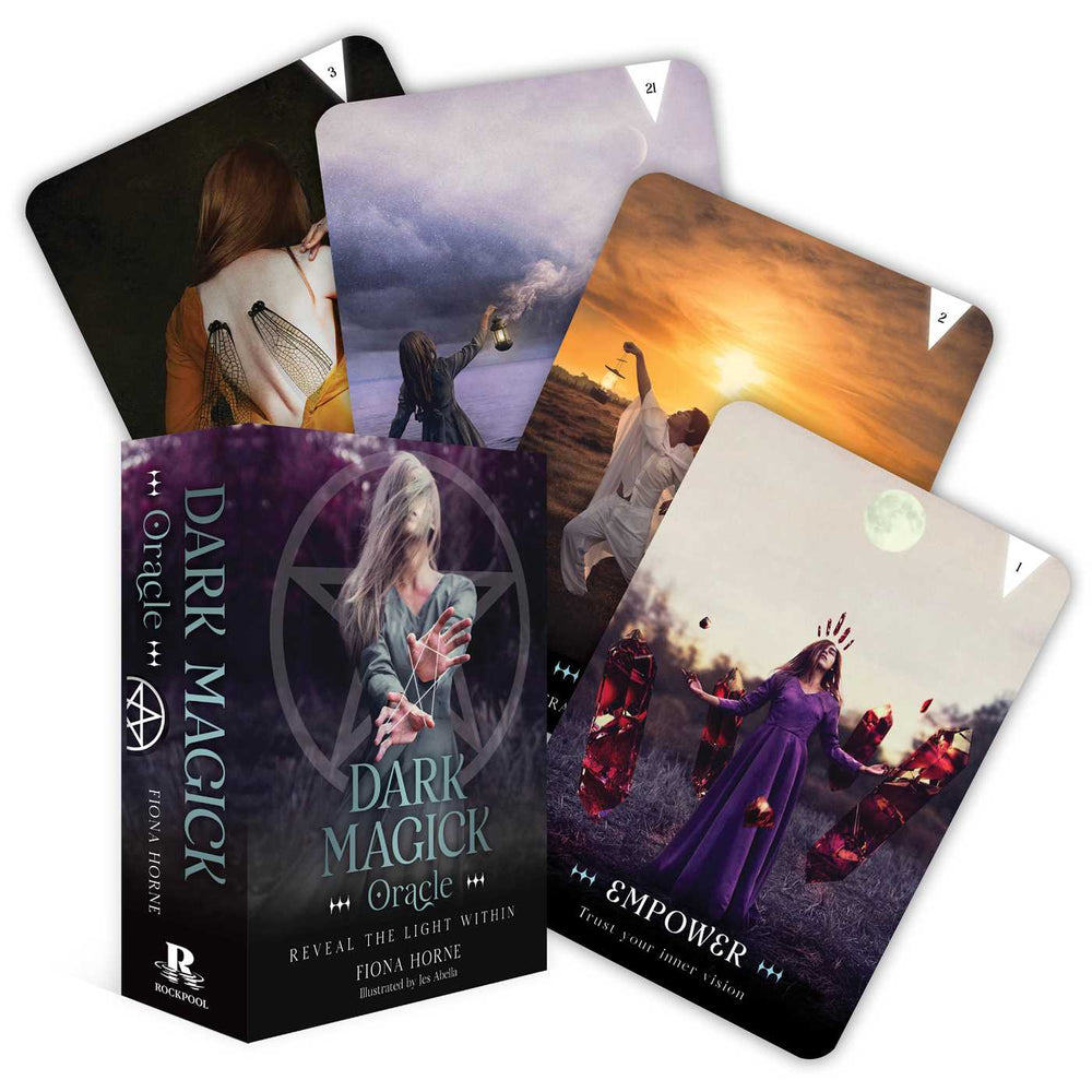 Dark Magick Oracle: Reveal the light within - Books - Image - Pop Weasel